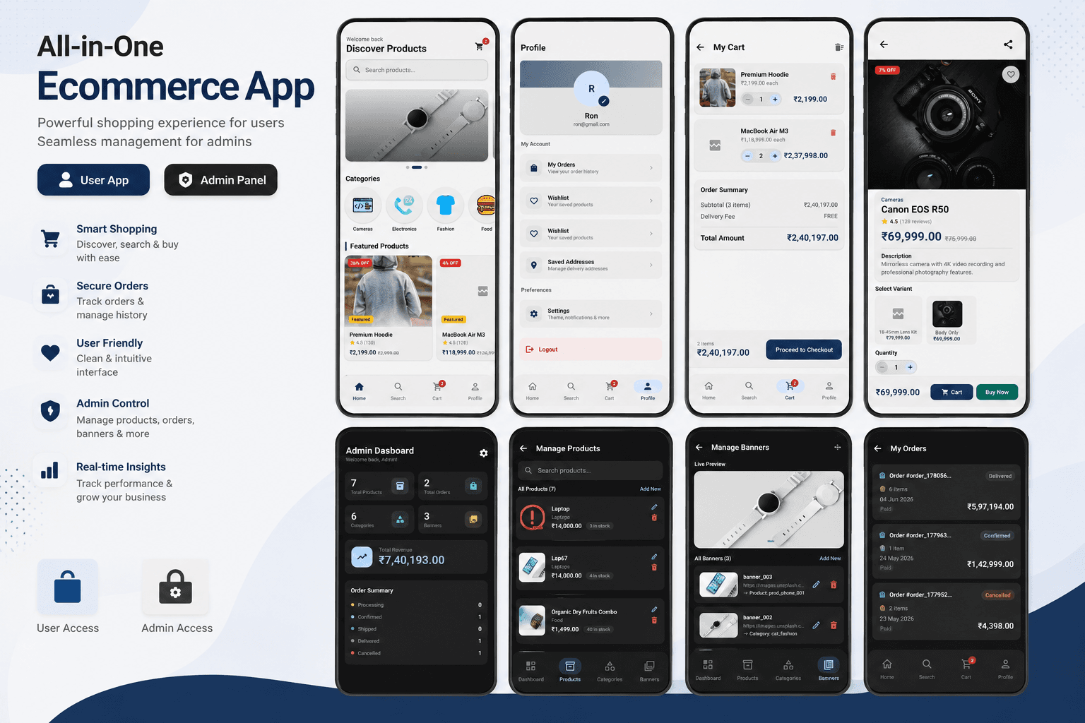 E-Commerce Application preview